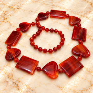 Red Carnelian Mala