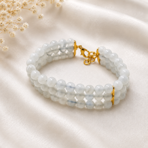 Aquamarine 3 line Breclate