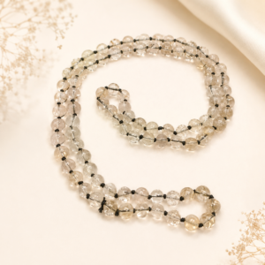 Clear Quartz Gathi Mala