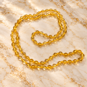 Lemon Topaz Gathi Mala