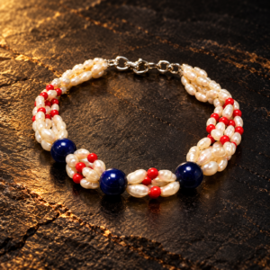 Rice Pearl With Coral