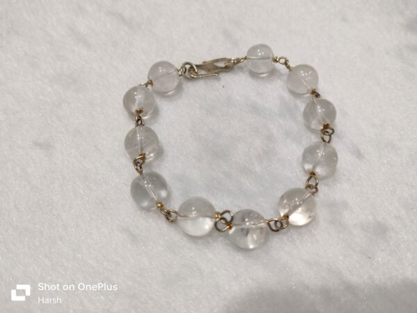 Clear Quartz Chain Breaclate