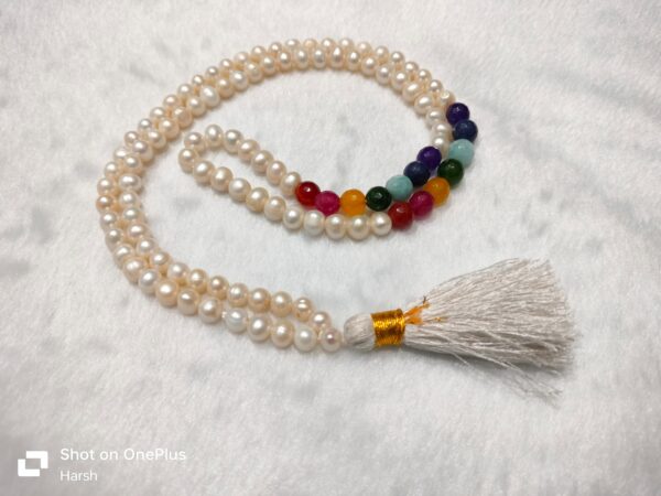 Pearl 7 Chakra Japmala