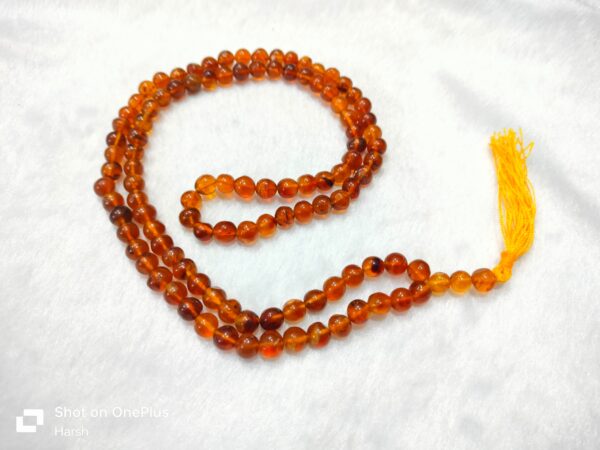 Real Amber Japmala