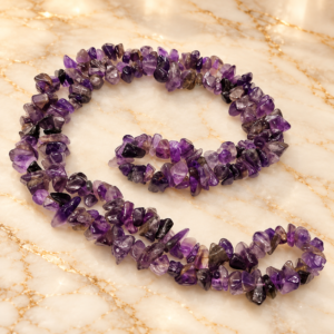 Amethyst Uncut Mala