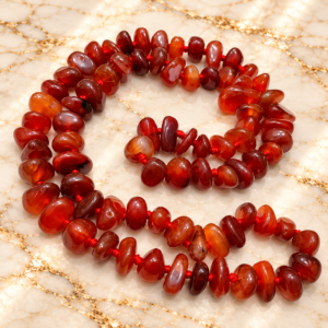 Carnelian Fancy Mala