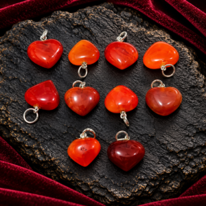 Red Carnelian Heart Pendant