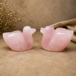 Rose Quartz Duck