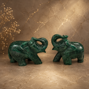 Green Zade Elephant
