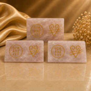 Rose Quartz Carving Plate
