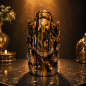 Tiger Eye Ganesh Ji