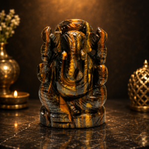 Tiger Eye Ganesh Ji