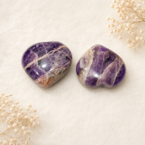 Amethyst Heart Stone