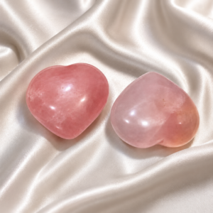Rose Quartz Heart Stone