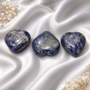Sodalite Heart Stone