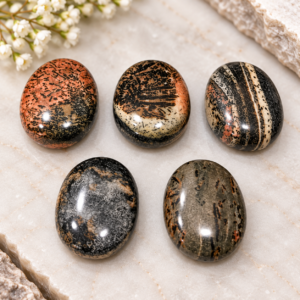 Rainforest Jasper Palm Stone