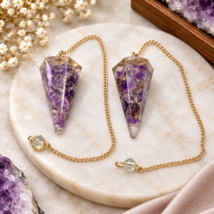 Amethyst Organ Pendulum | Per Pcs
