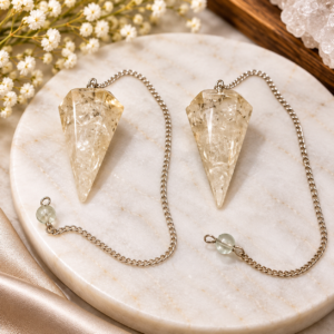 Clear Quartz Organ Pendulum | Per Pcs