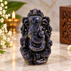 Blue Sapphire Ganesha