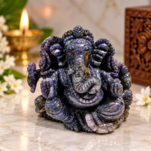 Blue Sapphire Ganesha