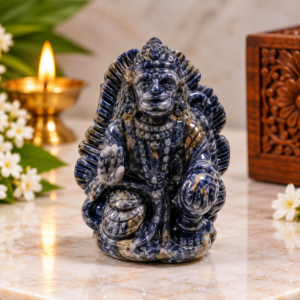 Blue Sapphire Hanuman Ji