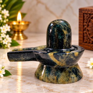 Blue Sapphire Jaladhari Shivling