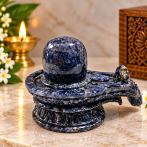 Blue Sapphire Shivling
