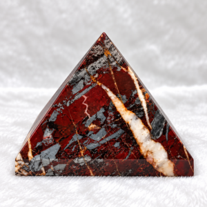Hemetite Jasper Pyramids