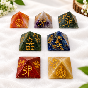7 Chakra Reiki Pyramids