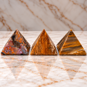 Petrified Wood Pyramids