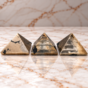 Pyrite Pyramids