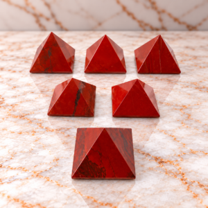 Red Jasper Pyramids