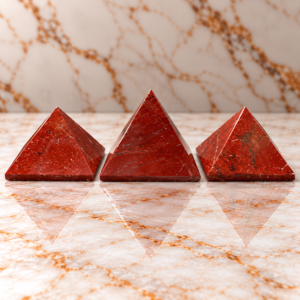 Red Jasper Pyramids