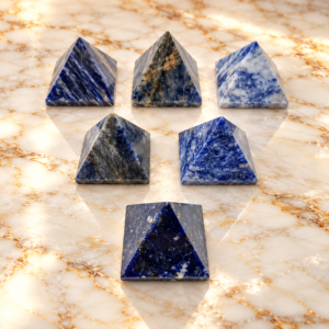 Sodalite pyramids