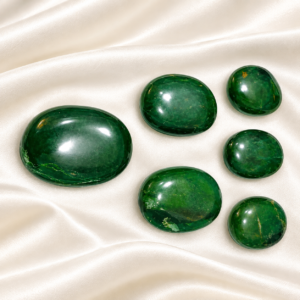 Green Zade Palm Stone