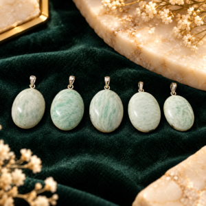Amozonite Pendant
