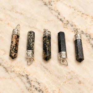 Rainforest Jasper Pencil Pendant
