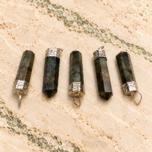 Labradorite Pencil Pendant