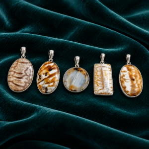 Fire Agate Pendant
