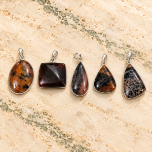Honey Dendrite Pendant