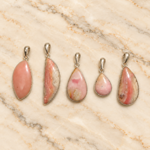 Pink Opel Pendant