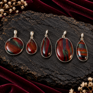 Iron Tiger Eye Pendant