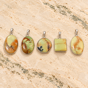 Lemon Chrysoprase Pendant