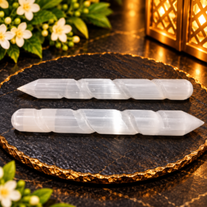 Selenite Massage Stick