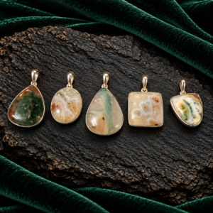 Moos Agate Pendant