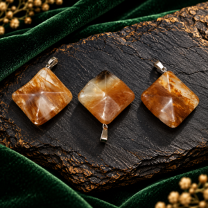 Fancy Square Box Pendant
