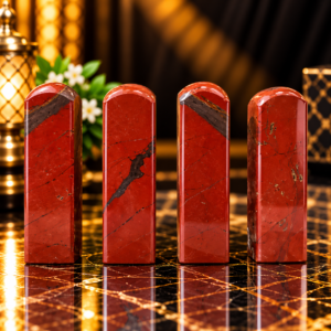 Red Jasper Square Loti Tower