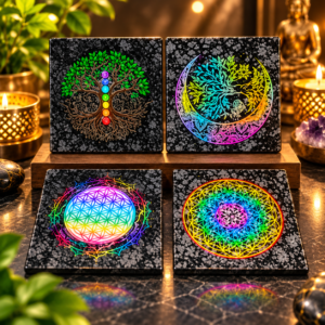 Flower Tourmaline Sticker Plate