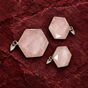 Rose Quartz Star Pendant
