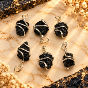 Tektite Raping Pendant